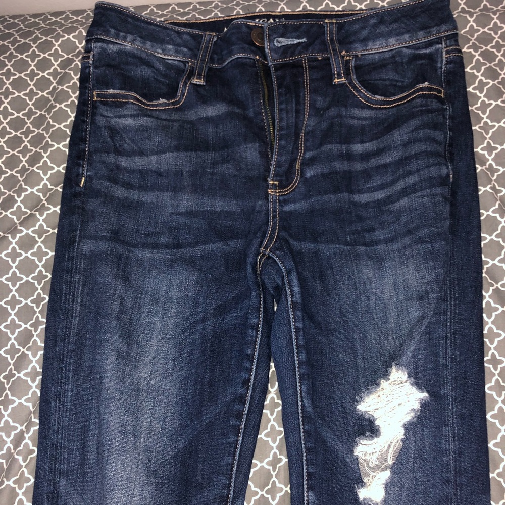American eagle high rise jeans